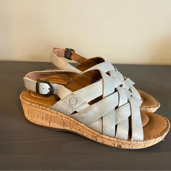 Born Laila Braided Leather Sandals - Picture 6 of 10
